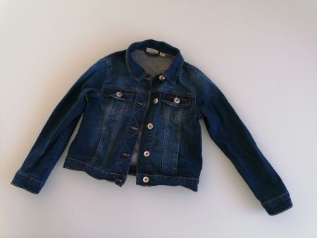 TOP-ZUST: Girl Jeans-Jacke 128