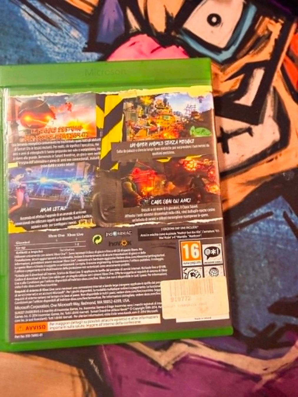 Microsoft Giochi: Sunset Overdrive Microsoft Xbox One ( Series X – Usato da Giubiasco venduto da Ticinerd 2
