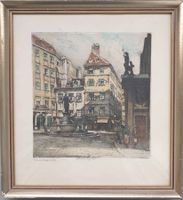 Radierung / Robert Kasimir