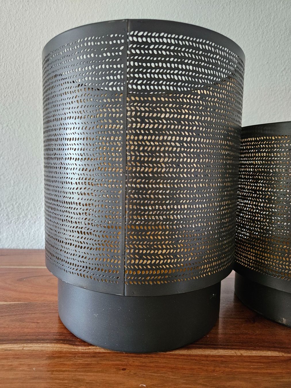 Micasa Altro in Decorazioni & Accessori: 2 Windlichter schwarz gold Herbstdeko Kerzenhalter Latern... – Usato da Basel venduto da Anghkorwatt 2