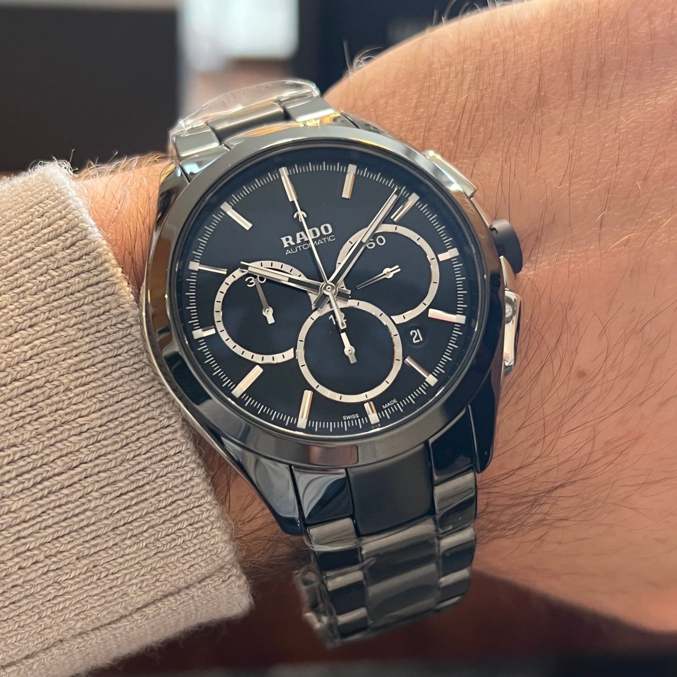 Rado Orologi: Rado HyperChrome Chronograph Full Set 01.650.0275.3.015 – Usato da Carouge GE venduto da Watchaser 3