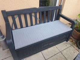Gartenbox Bank Aufbewahrung für Spielzeug/Gartenzeug, Keter
