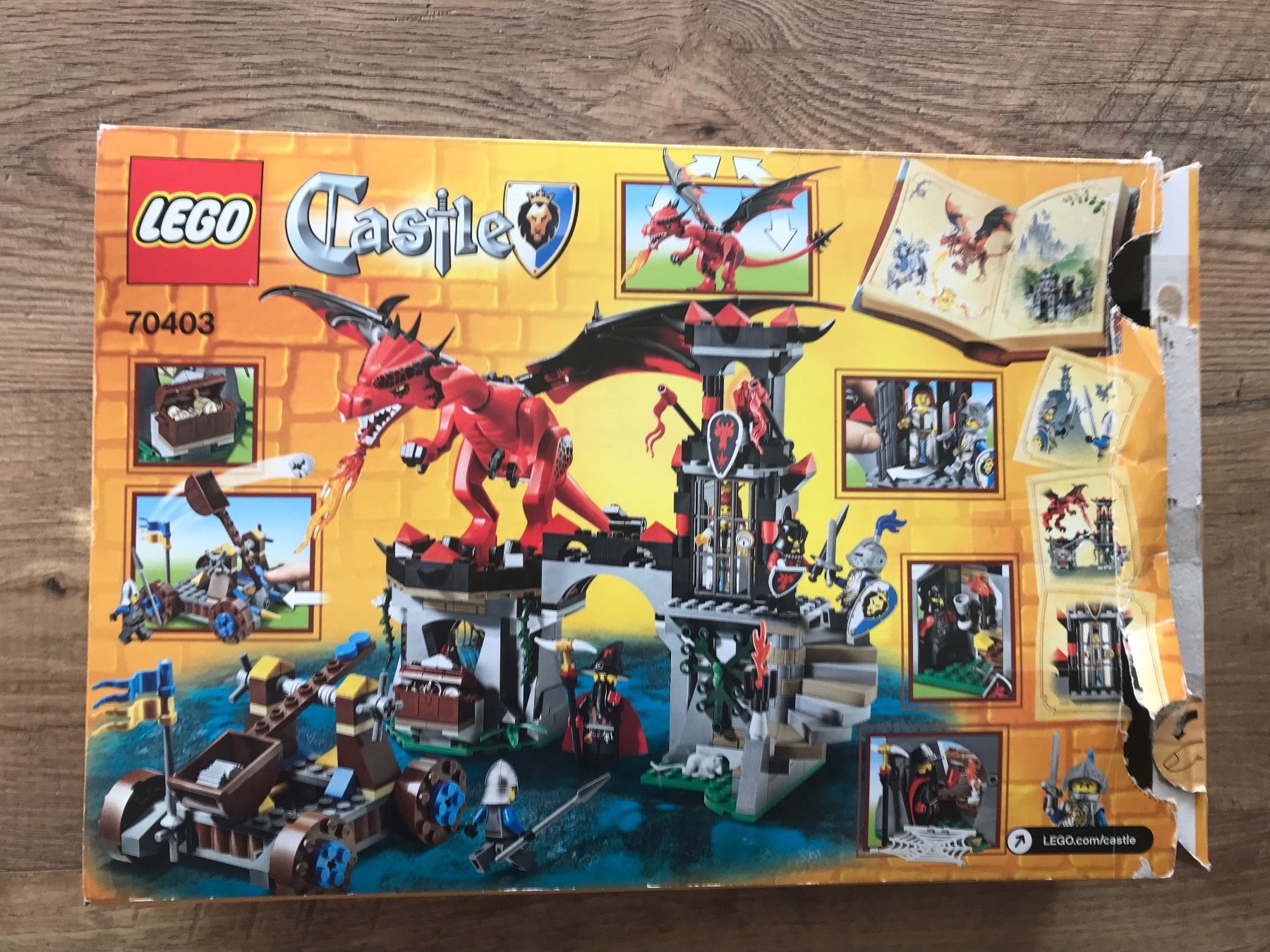 Lego Baukästen: Lego castle 70403 dragon mountain – Gebraucht aus Châtel-St-Denis von  1