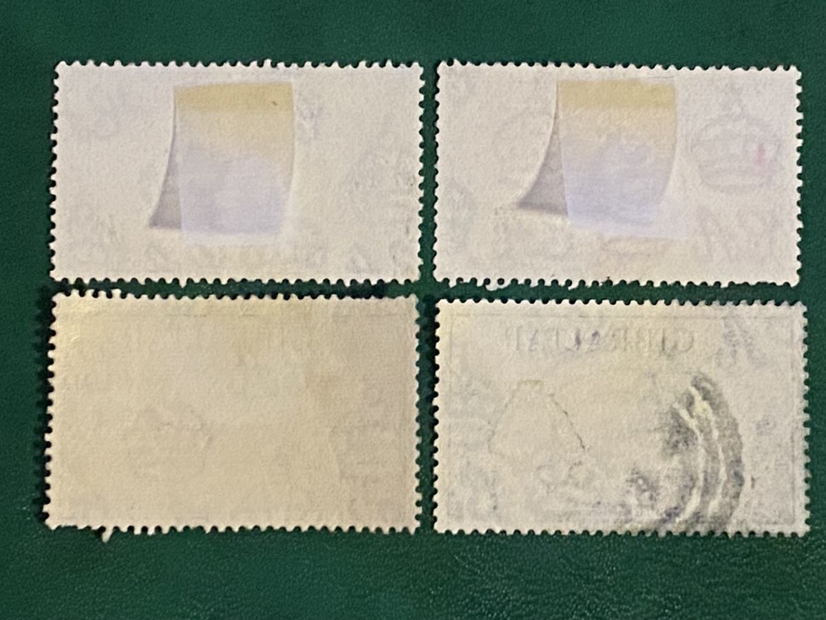 Alle Briefmarken: Timbres - Gibraltar – Gebraucht aus Petit-Lancy von Solcarm 5