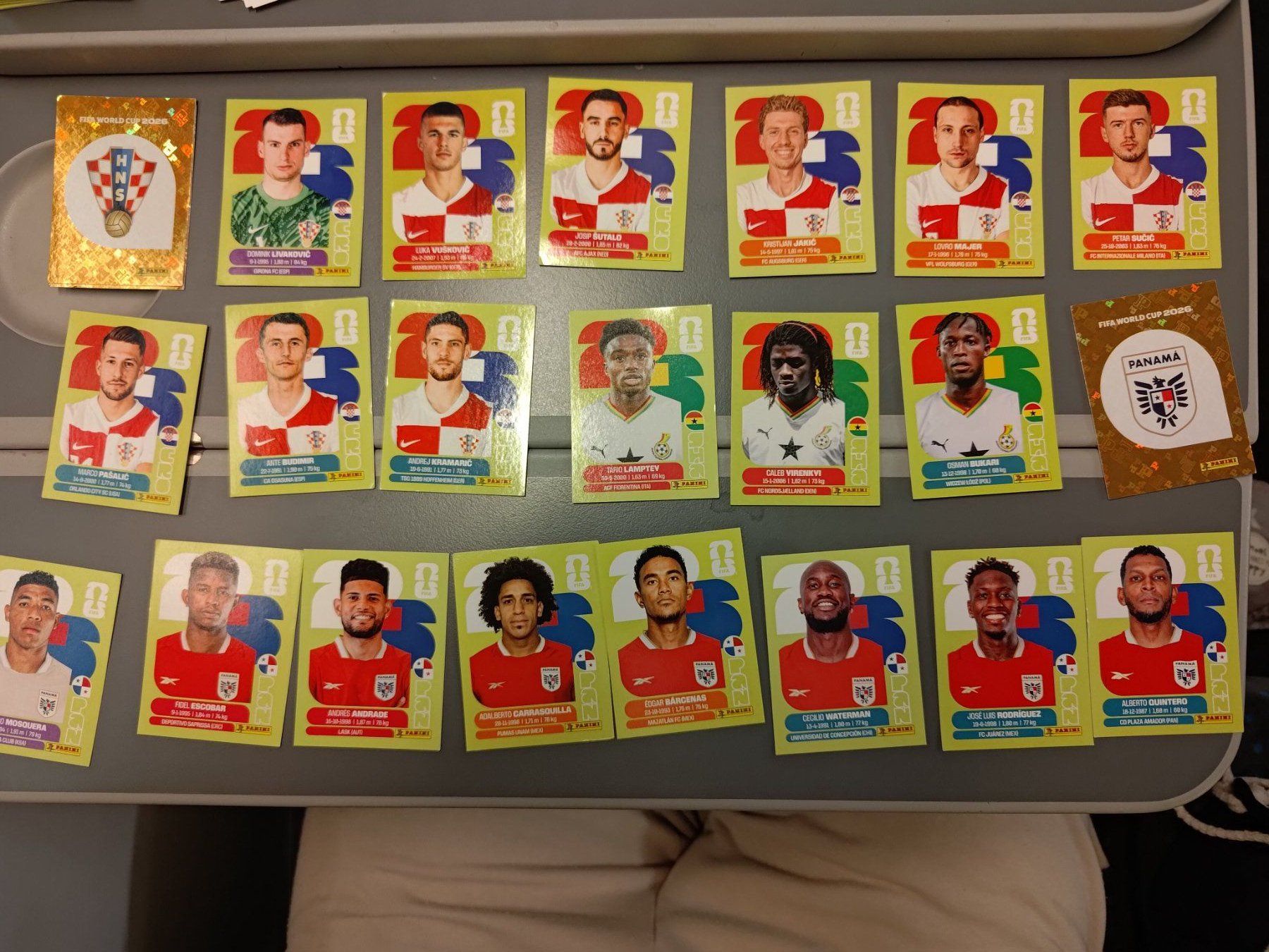Panini Carte collezionabili: Panini 2026 - SET CRO, GHA, PAN – Nuovo (secondo la descrizione) da Bern venduto da Nicolaro 1