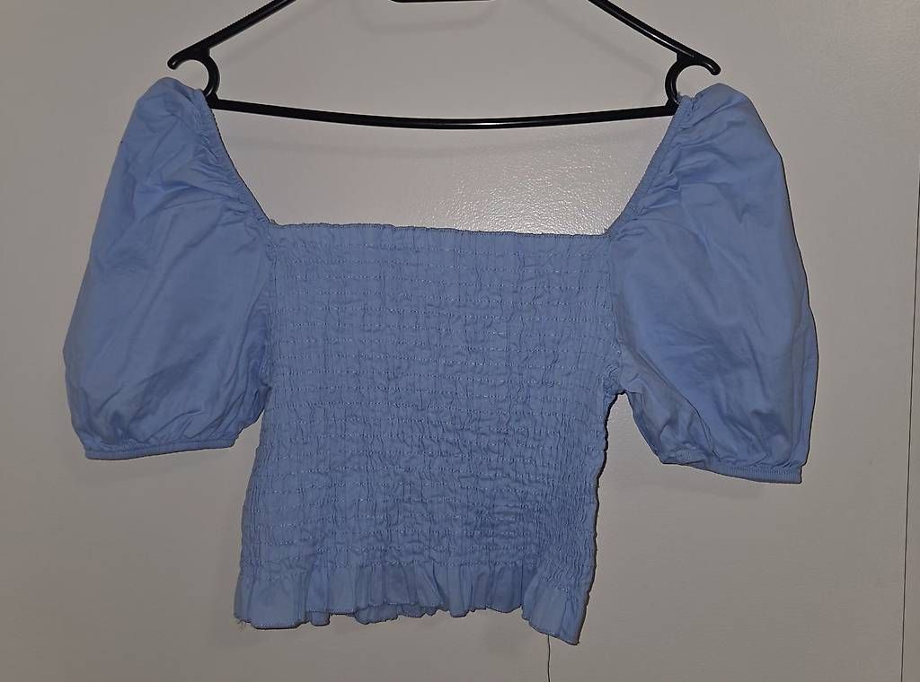 Tops: Zebra Puffärmel Top – Gebraucht aus St. Gallen von ruz_t5lk 1