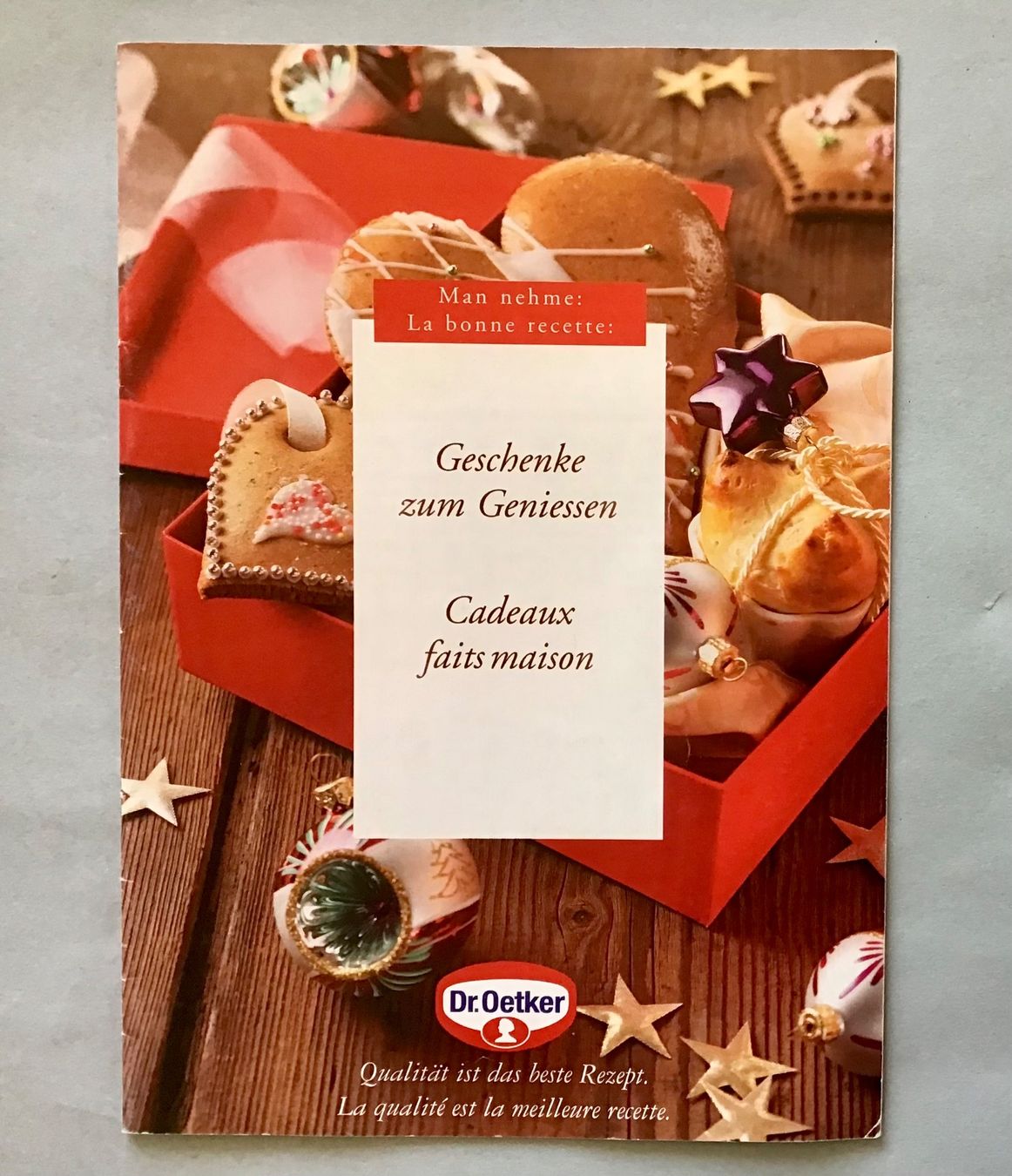 Zeitschriften & Magazine: Dr. Oetker Heft: Geschenke zum Geniessen – Neu (gemäss Beschreibung) aus Bubendorf von Alpenheidi