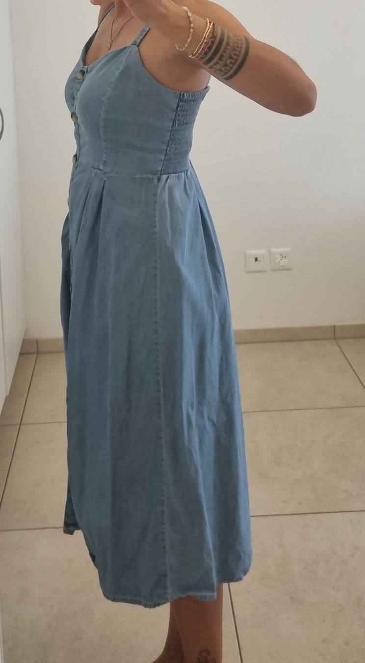 Vestiti: Denim Kleid mit Knopfleiste Grösse S  – Usato da Möriken AG venduto da mohnsame2 1