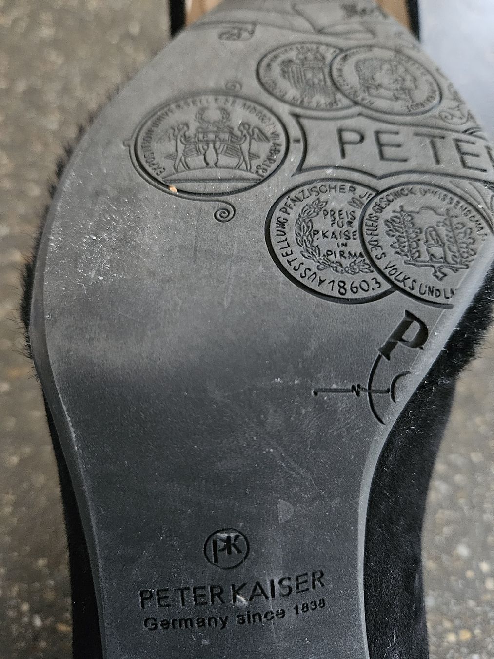 Kaiser Scarpe da donna: Peter Kaiser schwarz Pumps, Gr. 5 / 38 – Usato da Anwil venduto da tamoos 3