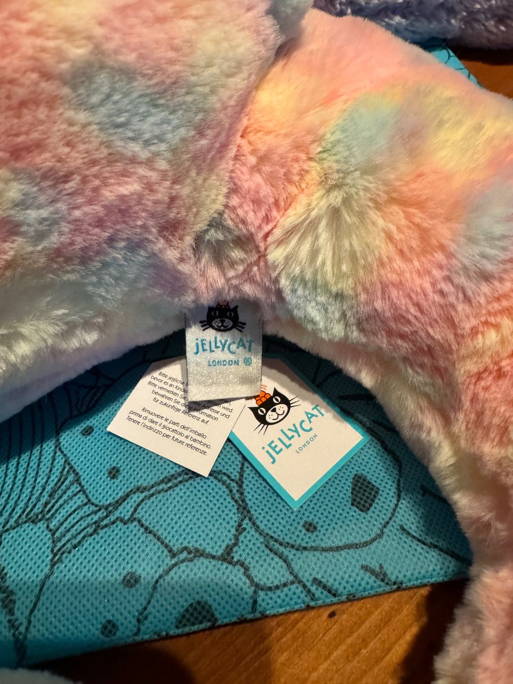 Jellycat Giocattoli: Jellycat Huge Lazulia Dragon mit Tags – Nuovo e nell'imballaggio originale da Glattbrugg venduto da Risingangel 3