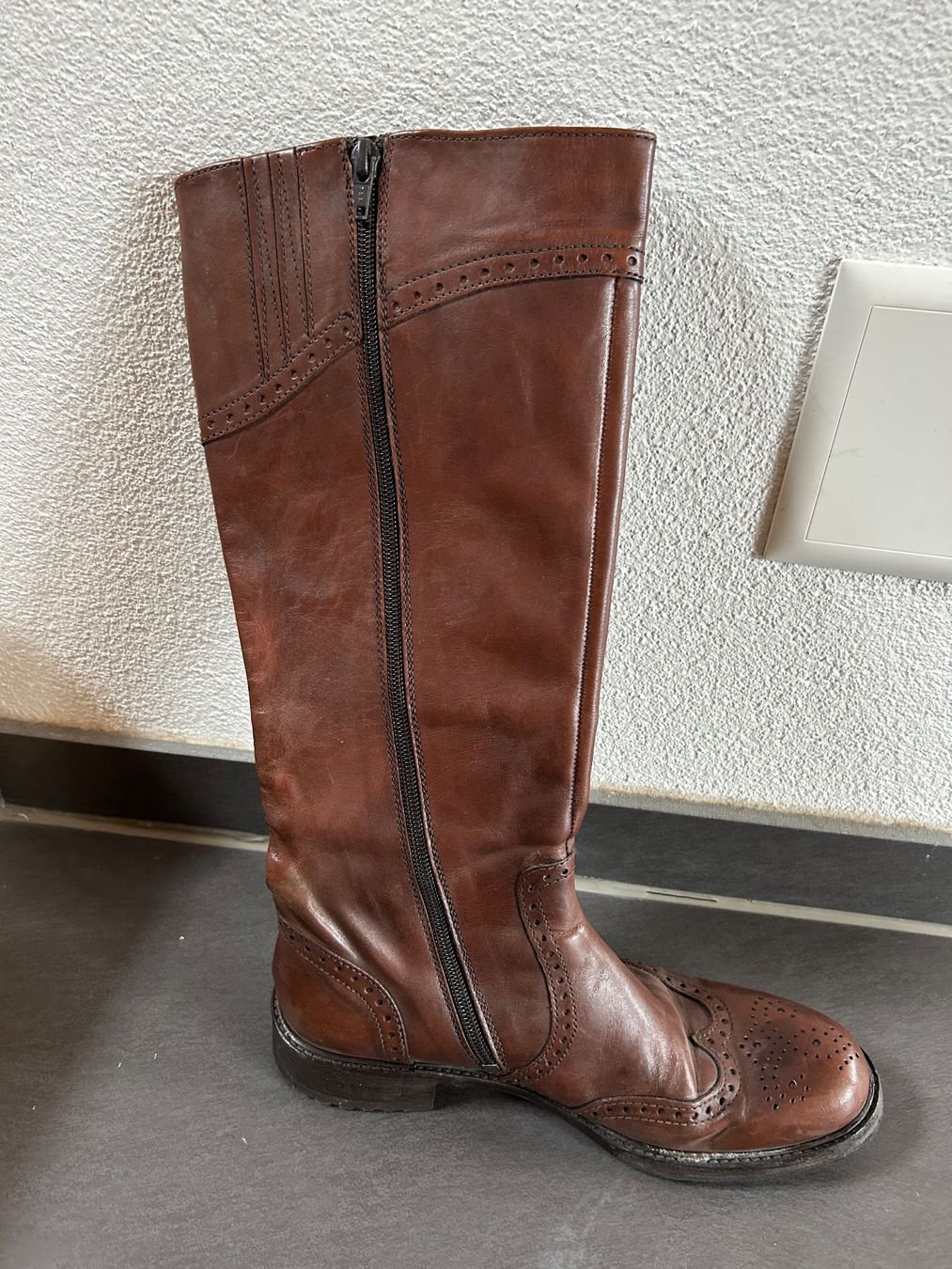 Damenschuhe: Lederstiefel – Gebraucht aus krauchthal von agn_6nfh 1