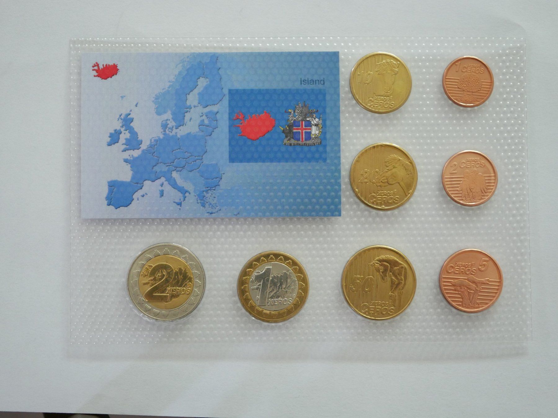 Tutti le monete: Euro Probe Island 2004 ***TOP*** – Nuovo e nell'imballaggio originale da Kreuzlingen venduto da Samson01 1