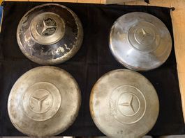 4 Originale Mercedes Radkappen Oldtimer gebraucht