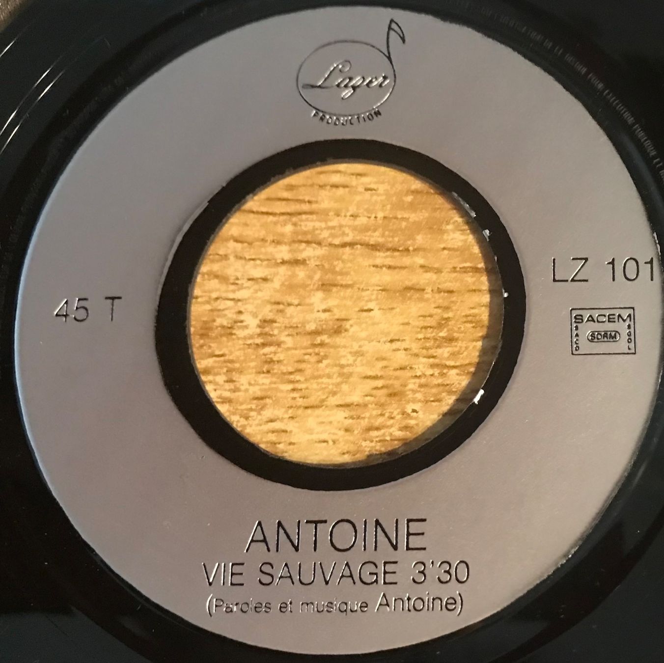 Schallplatten: ANTOINE - VIE SAUVAGE – Gebraucht aus Bussigny von vinyl-pas-cher 2