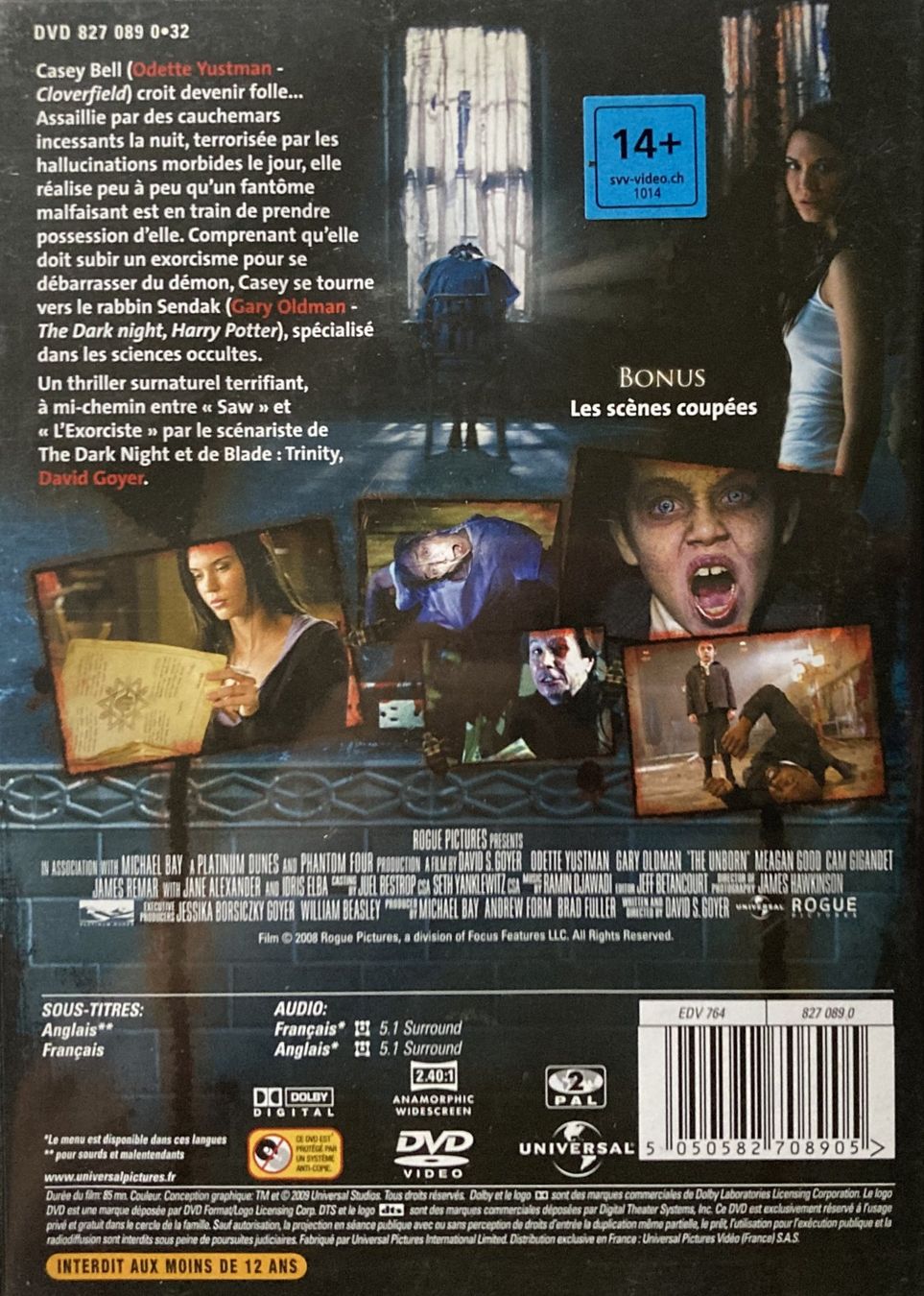 Tutti i DVDs: UNBORN (1 DVD) – Usato da Bottens venduto da hotter-than-hell 1