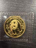 Goldmünze Panda. 1/2 Oz .999 Feingold 1986 guter Zustand