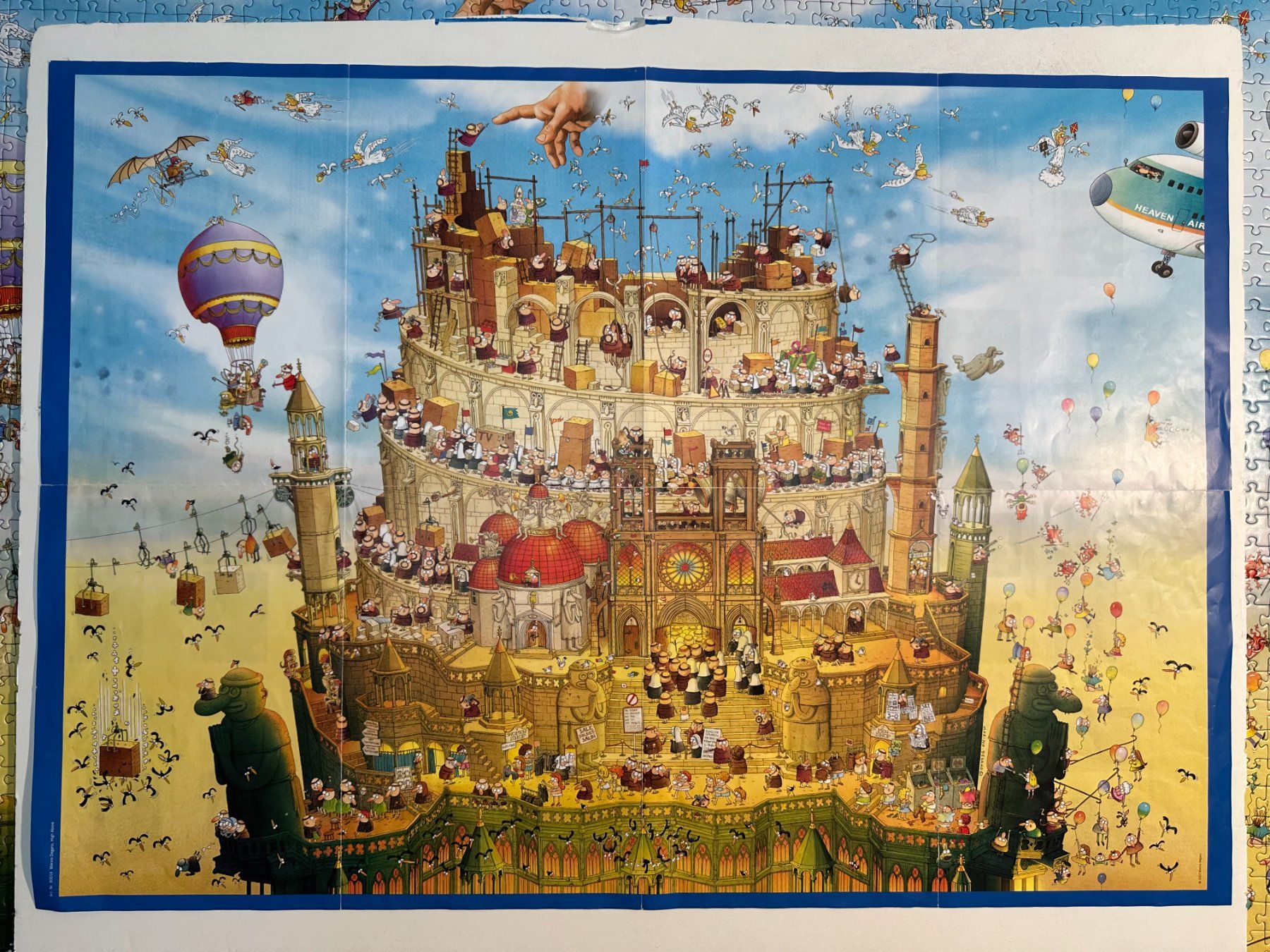 Heye Puzzle: Heye Puzzle High Above. 2000 Teile – Usato da Dürnten venduto da RaschaKatz 3