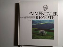 Fritz Gfeller signiert - Emmentaler Rezepte - 1985
