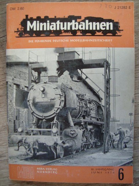 Riviste & Magazine: Miniaturbahnen MIBA Juni 1970/6 – Usato da Thun venduto da Abigboss