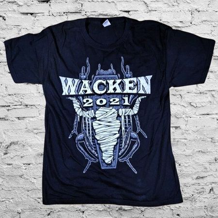 🦂 Wacken 2021 T-Shirt L – „Back to the Holy Land“ 🤘