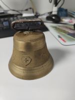 Alte Kuhglocke mit Schweizerkreuz - Sammlerstück!