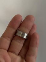 Fingerring Grösse 19 Neu, Stainless steel