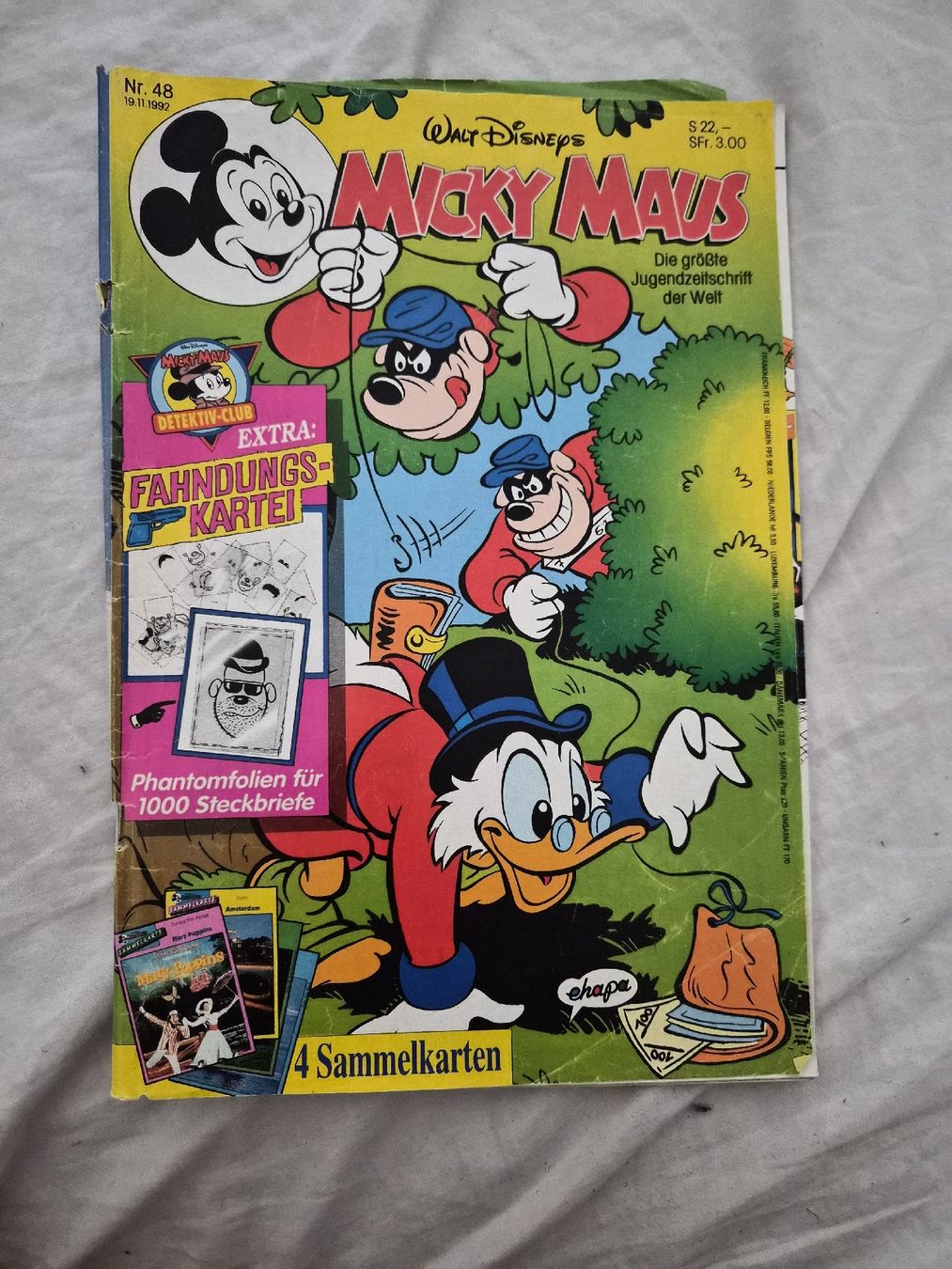 BD: Micky Maus Hefte (1990 - 1992) – D'occasion à Wabern par konbini 1