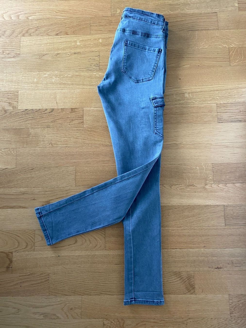 Jeans: Jean GM38 Grau Elastisch Höhe Taille – Usato da Duebendorf venduto da Alexandertreyer 3