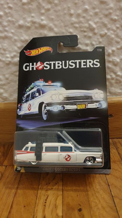Hot Wheels - Ghostbusters Ecto-1 - Caça Fantasmas - 027-214 Branco