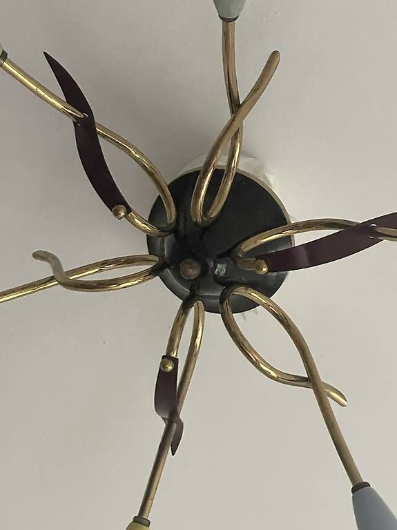 Lampadari & plafoniere: Sputnik Spinnenlampe 50 / 60er  – Usato da Bütschwil venduto da Biberli59 3