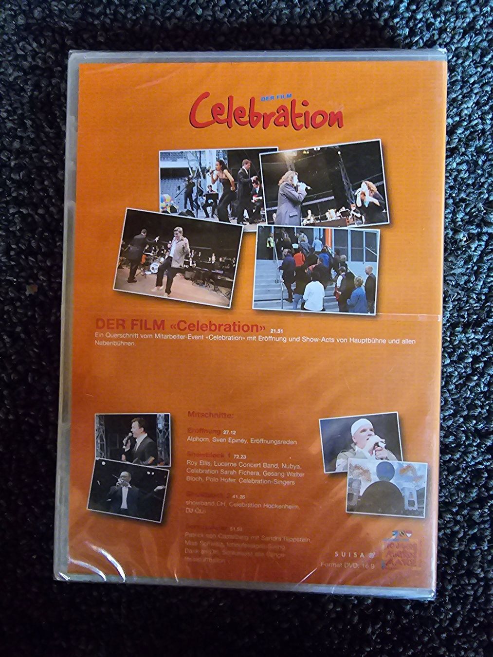 Tous les DVDs: CELEBRATION NEUVERPACKT – Neuf avec emballage d'origine à Ruswil par jan_bxl5 1