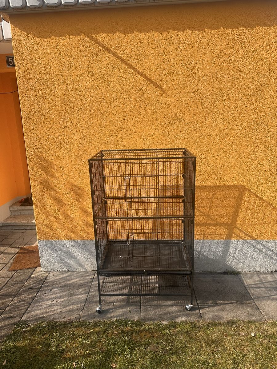 Cages, transport & sécurité: Large rolling cage - Perfect for your parrots 🦜✨ – D'occasion à Winterthur par aykutkozandagi