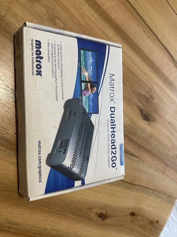 Unità & Adattatore: Matrox DualHead2Go  – Usato da Onex venduto da jef_8d6k 3