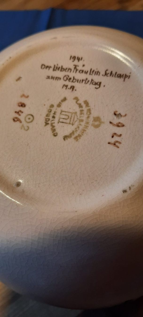 Vasen & Gefässe: Kugelvase GOUDA, handgemalt – Gebraucht aus Busswil BE von balu37 5
