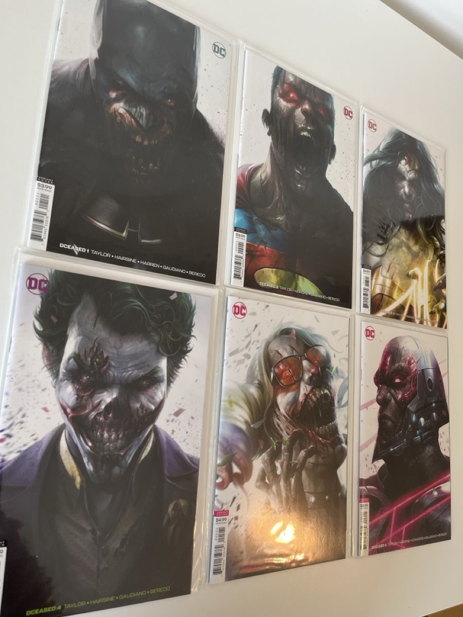 Fumetti: DCeased (2019) #1-6 B covers - COMPLETE SET – Usato da Dübendorf venduto da flying_grayson 1