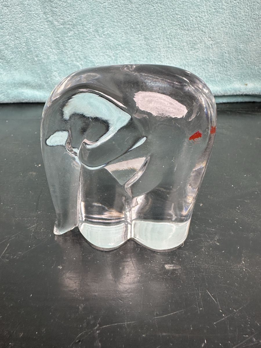 Tutte le decorazioni: Eléphant en cristal Goebel 1986 décoratif – Usato da Lausanne venduto da artnouveau04