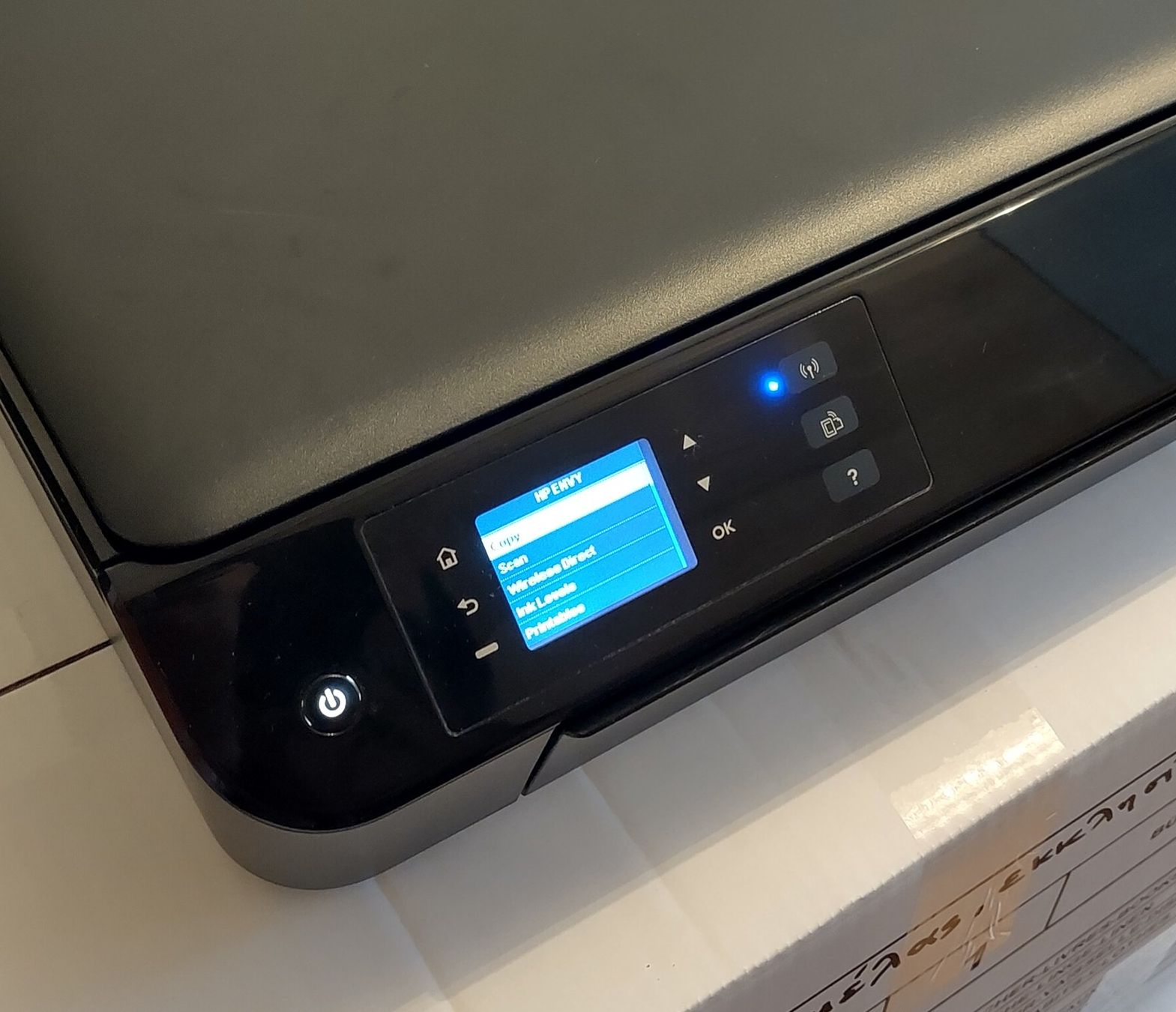 Hewlett Packard Drucker: HP Envy 4500 Drucker, Scanner Plus 2 x Druckerpatronen – Gebraucht aus Herznach von mljohn 1