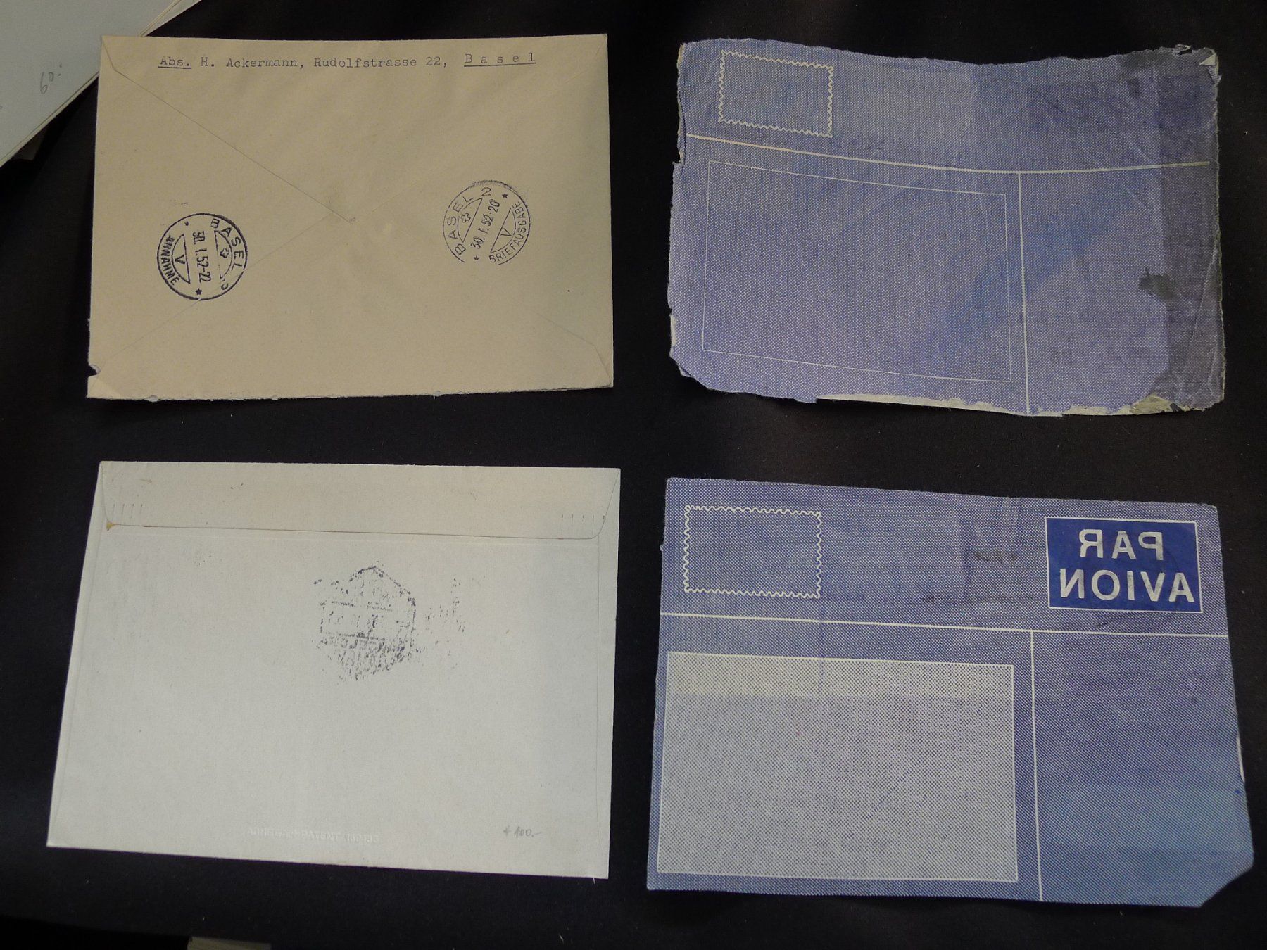 Alle Briefmarken: 16 Flugpostbriefe Schweiz – Gebraucht aus Dagmersellen von wyss1982 2
