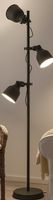 Stehlampe mit drei Spots dunkelgrau gebraucht 