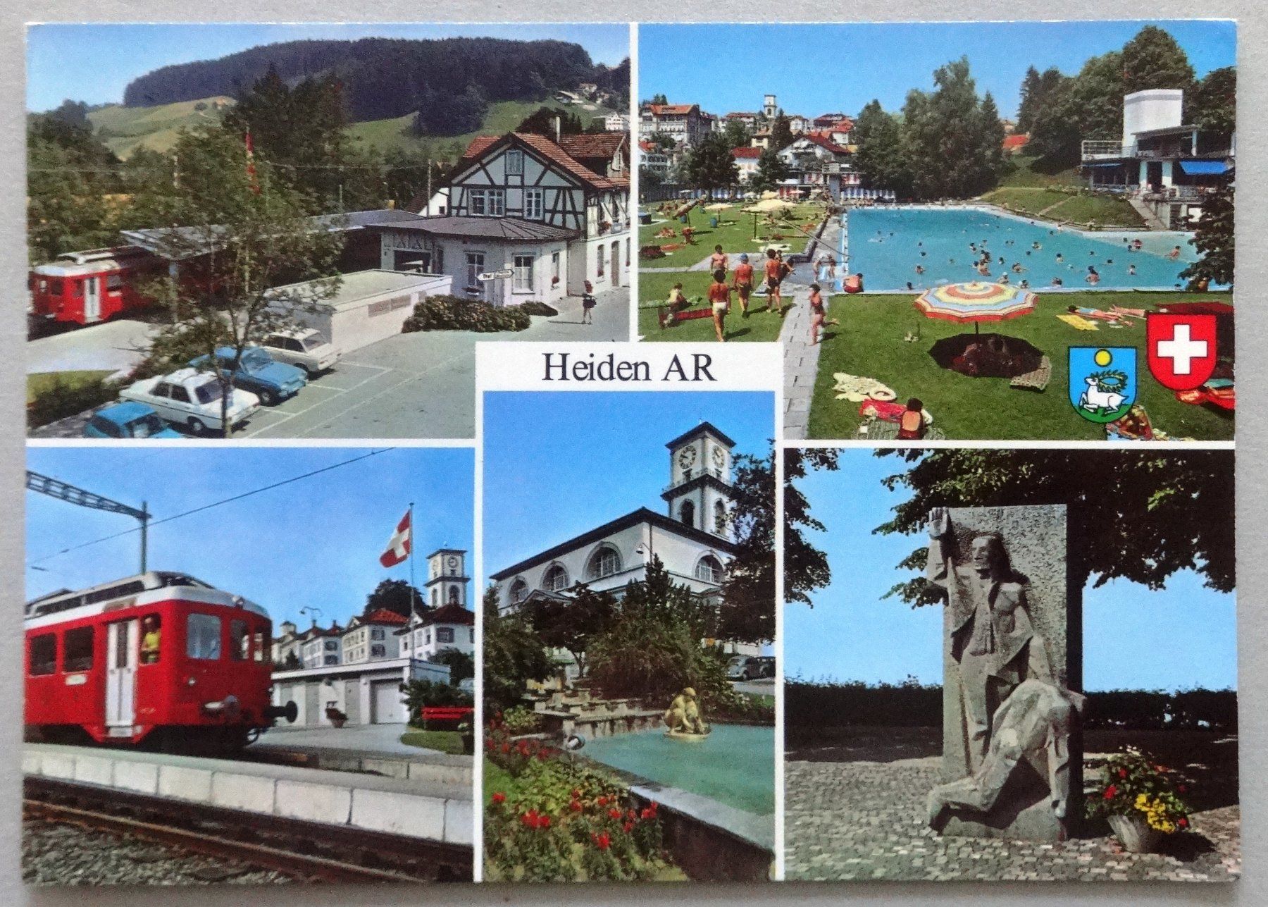 Cartoline postali: Heiden – Usato da Fétigny venduto da Billy2miny
