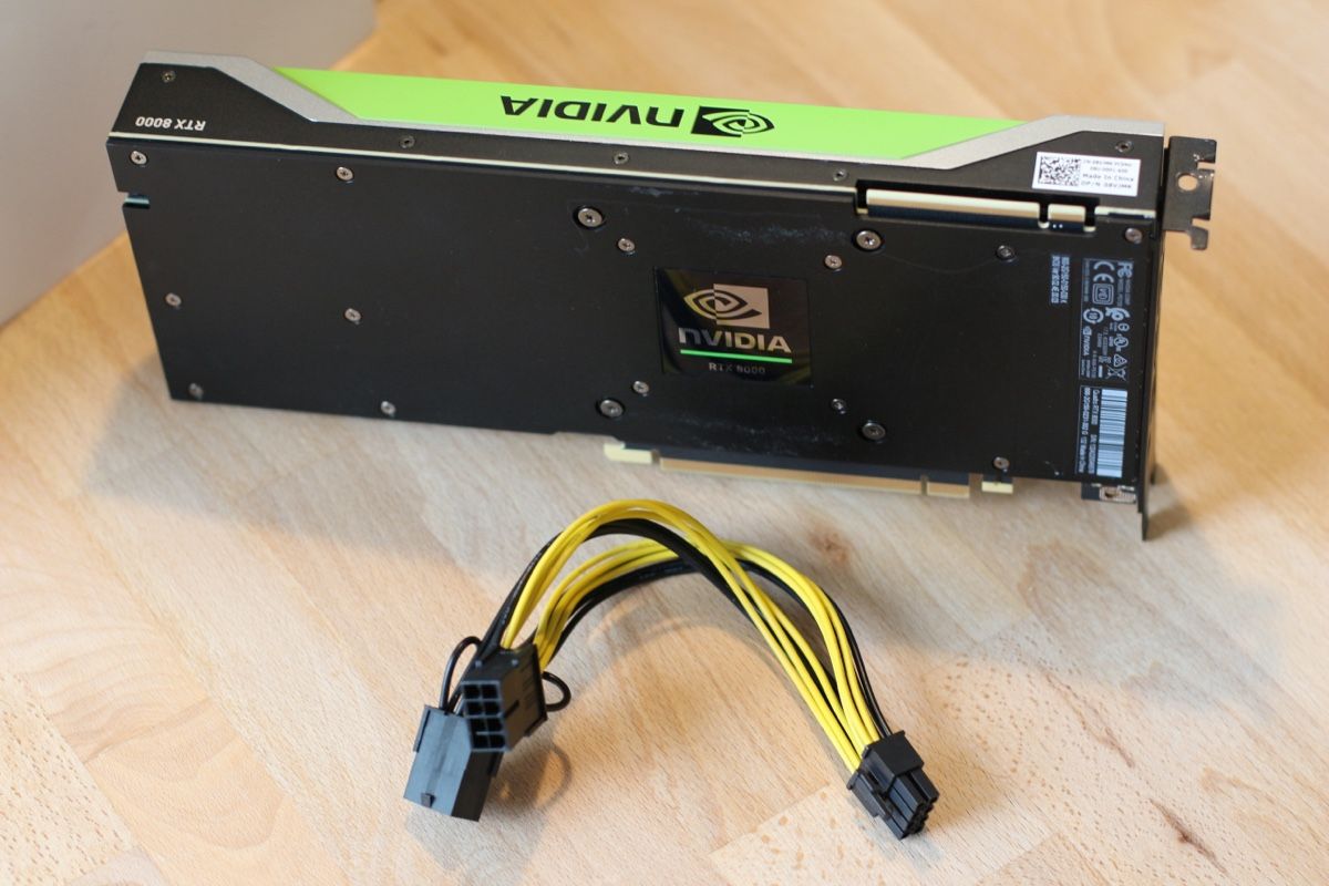 Nvidia Schede grafiche: Nvidia Quadro RTX 8000 48GB – Usato da St. Gallen venduto da Reimelt 4