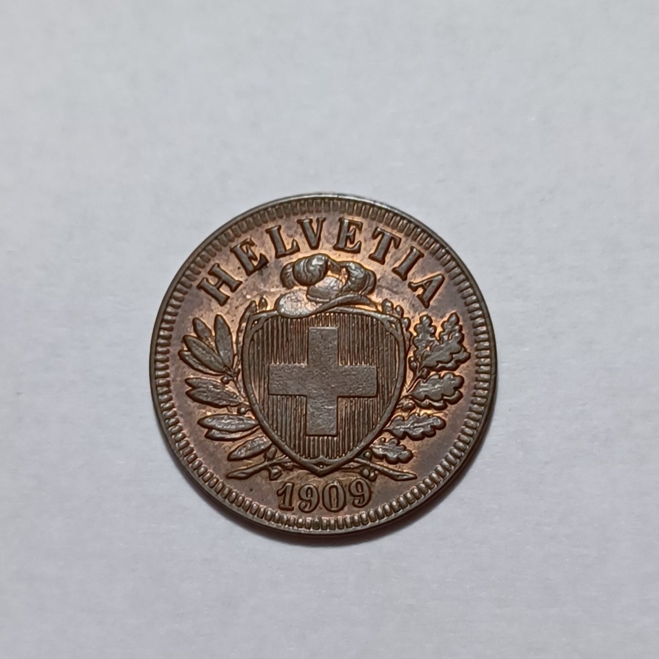 Tutti le monete: 2 Rappen 1909 unz – Nuovo (secondo la descrizione) da Pfäffikon ZH venduto da Schweizer_Muenzen