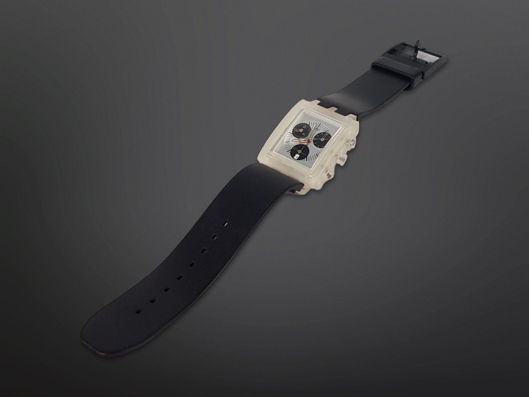 Swatch Orologi: Swatch Square Chrono Whitesunday – Usato da Suhr venduto da Restwert_Suhr