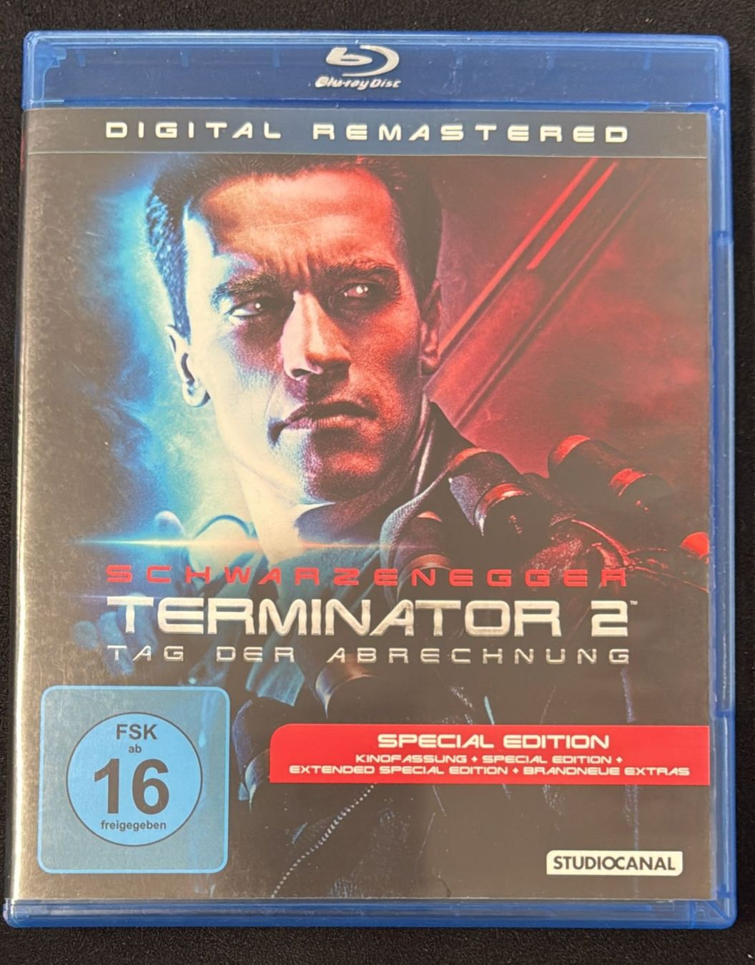 Alle DVDs: TERMINATOR 2 TAG DER ABRECHNUNG SPECIAL EDITION BLU-RAY – Gebraucht aus Zürich von