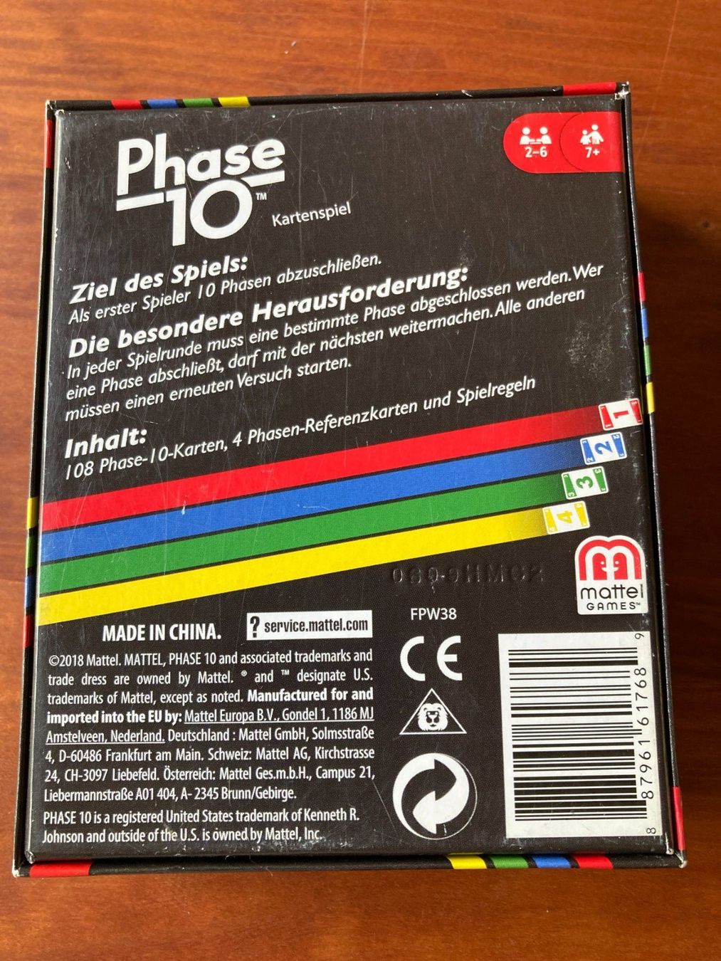 Mattel Jeux: Phase 10 – D'occasion à Bern par schnecke13 1