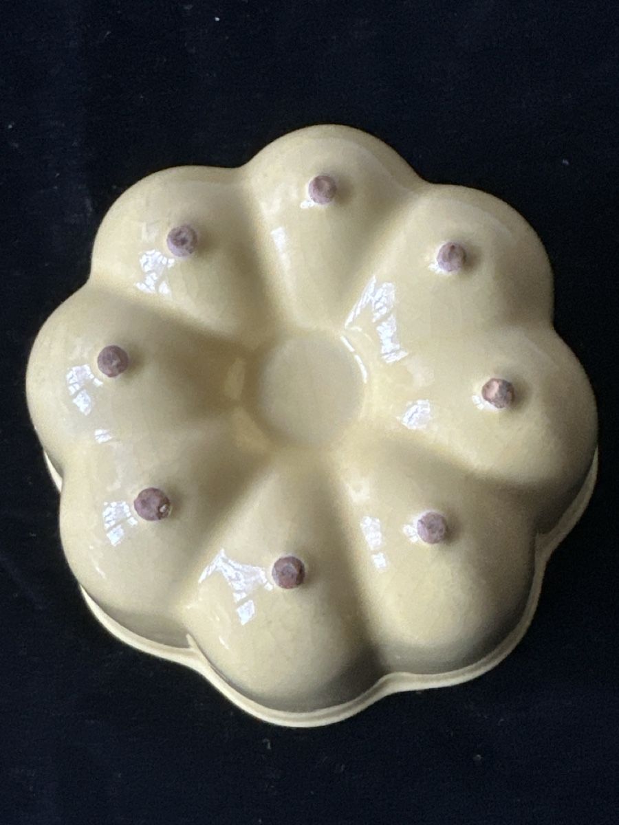 Rössler Teglie da forno: Gelbe Rössler Puddingform, Keramik, Vintage Stil – Usato da Zürich venduto da Chaeffeler 2
