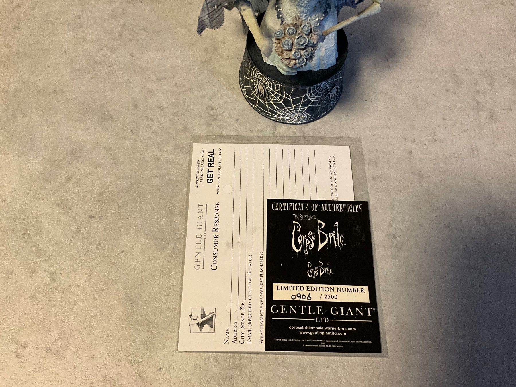 Gentle Giant Figuren: CORPSE BRIDE BUST GENTLE GIANT TIM BURTON STATUE 18 cm – Gebraucht aus Agriswil von Ueli03 3