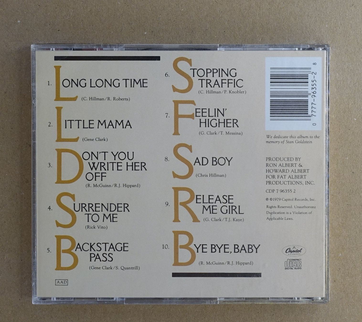 CD: McGuinn, Clark & Hillman - T8 – Usato da Sessa venduto da dis_7qpm 1