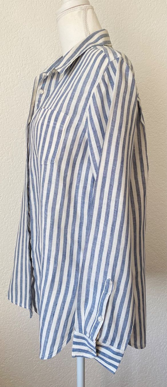 Camicette: L.L.Bean Hemdbluse aus Leinen Grösse M – Usato da Oberwil BL venduto da Leni-Mischi 2