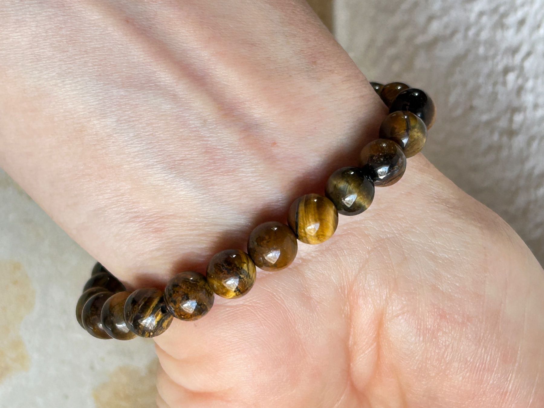 Bracciali & Braccialetti: Tigerauge Armband mit – Usato da Dittingen venduto da Bellevista 5